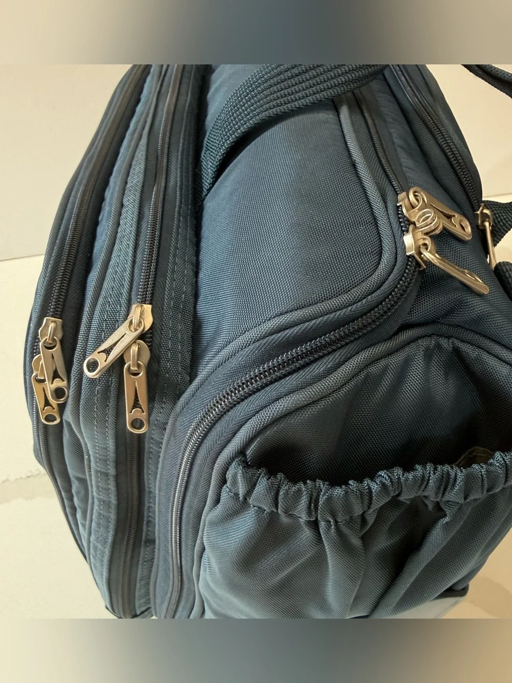 Travelpro Crew 16”Rolling Business Bag Blue Wheeled Carry On Travel Luggage Tote